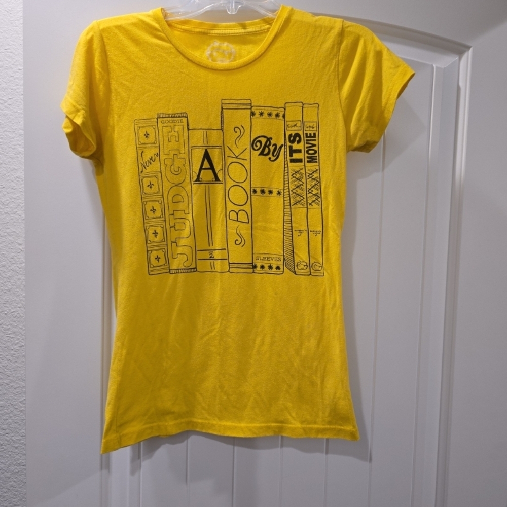 Yellow Bookish Graphic T-Shirt